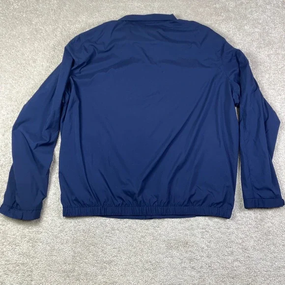 Polo Golf Ralph Lauren Mens XL Navy Windbreaker Quail Hollow Championship Jacket - Picture 2 of 9